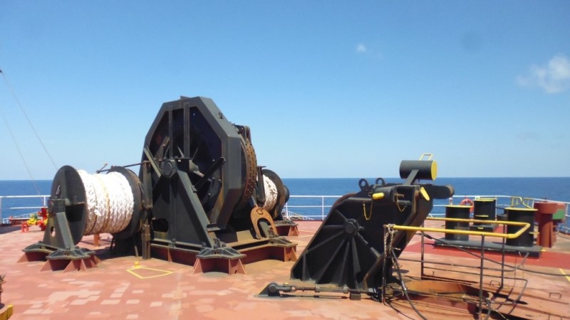 Windlass and anchor equipment