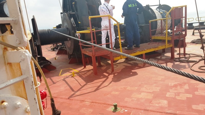 Mobile crane positioning