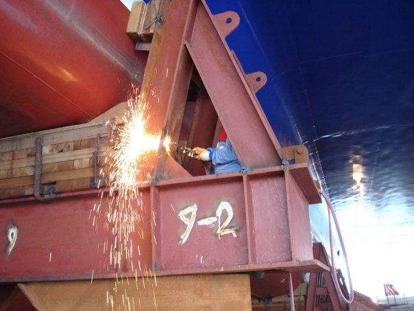 Deck welding